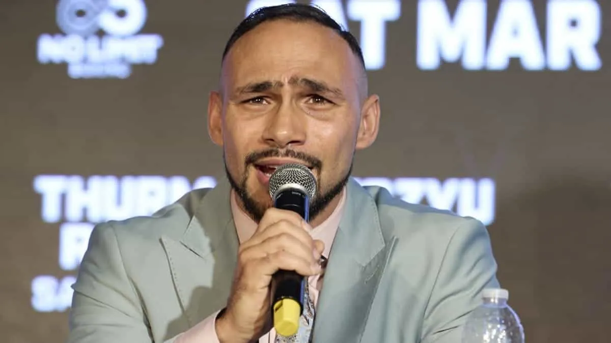 Thurman Responds After Pulling Out Of The Tszyu Fight – ‘I Apologize To Everyone'