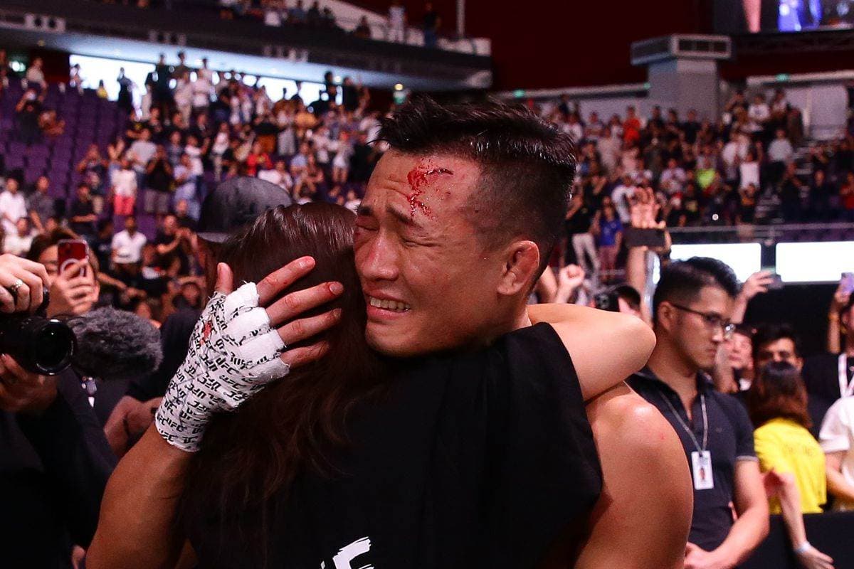 UFC Fight Night in Singapore Ends With Emotional Retirement