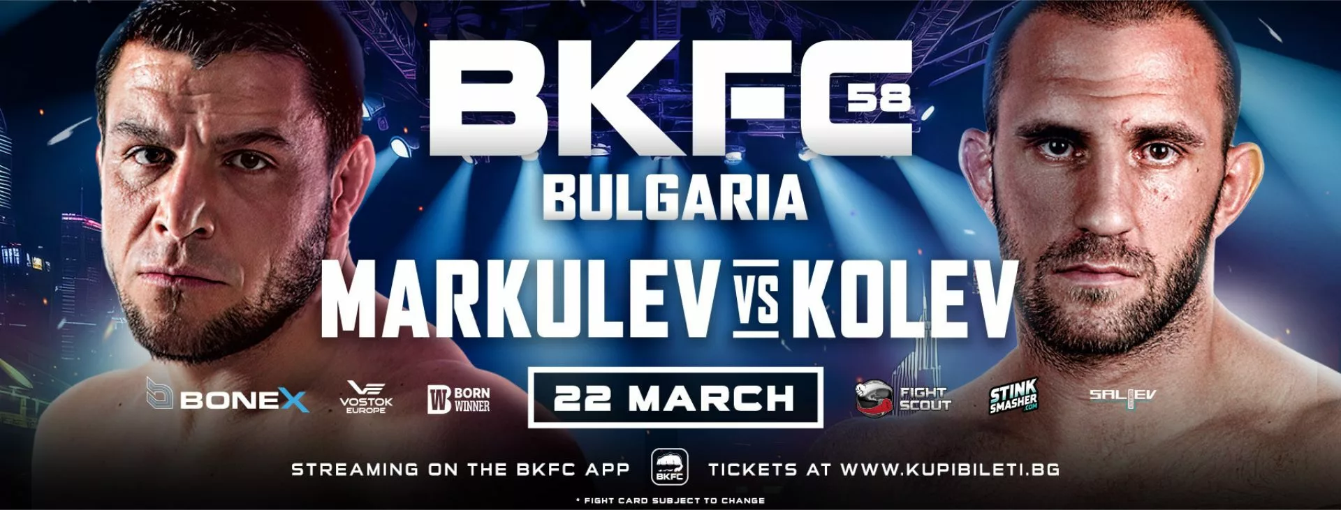 Bulgarian Bulldozers Set for BKFC 58