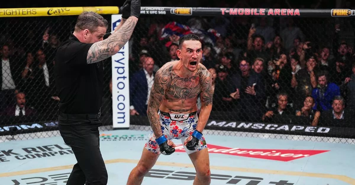 Max Holloway Steals Show at UFC 300 With KO in Dying Seconds of Fight