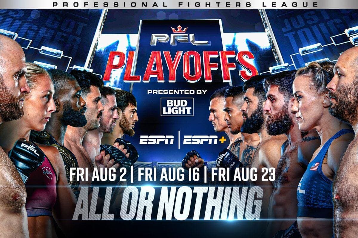Dates Set in August for PFL Playoffs