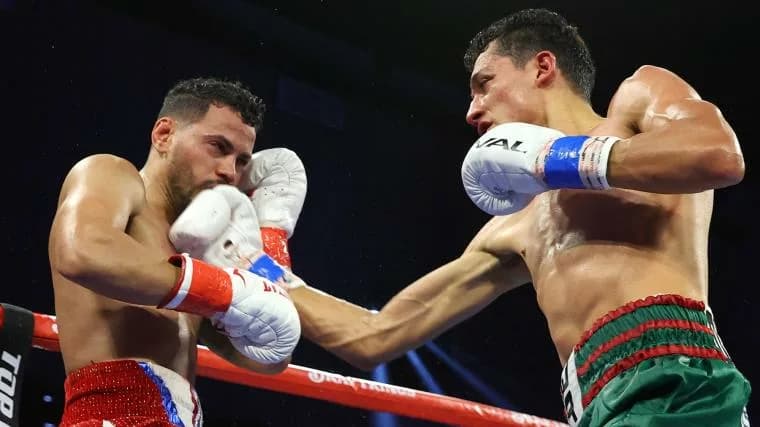 Rafael Espinoza Secures WBO Featherweight Title in Thrilling Upset Win Over Robeisy Ramirez