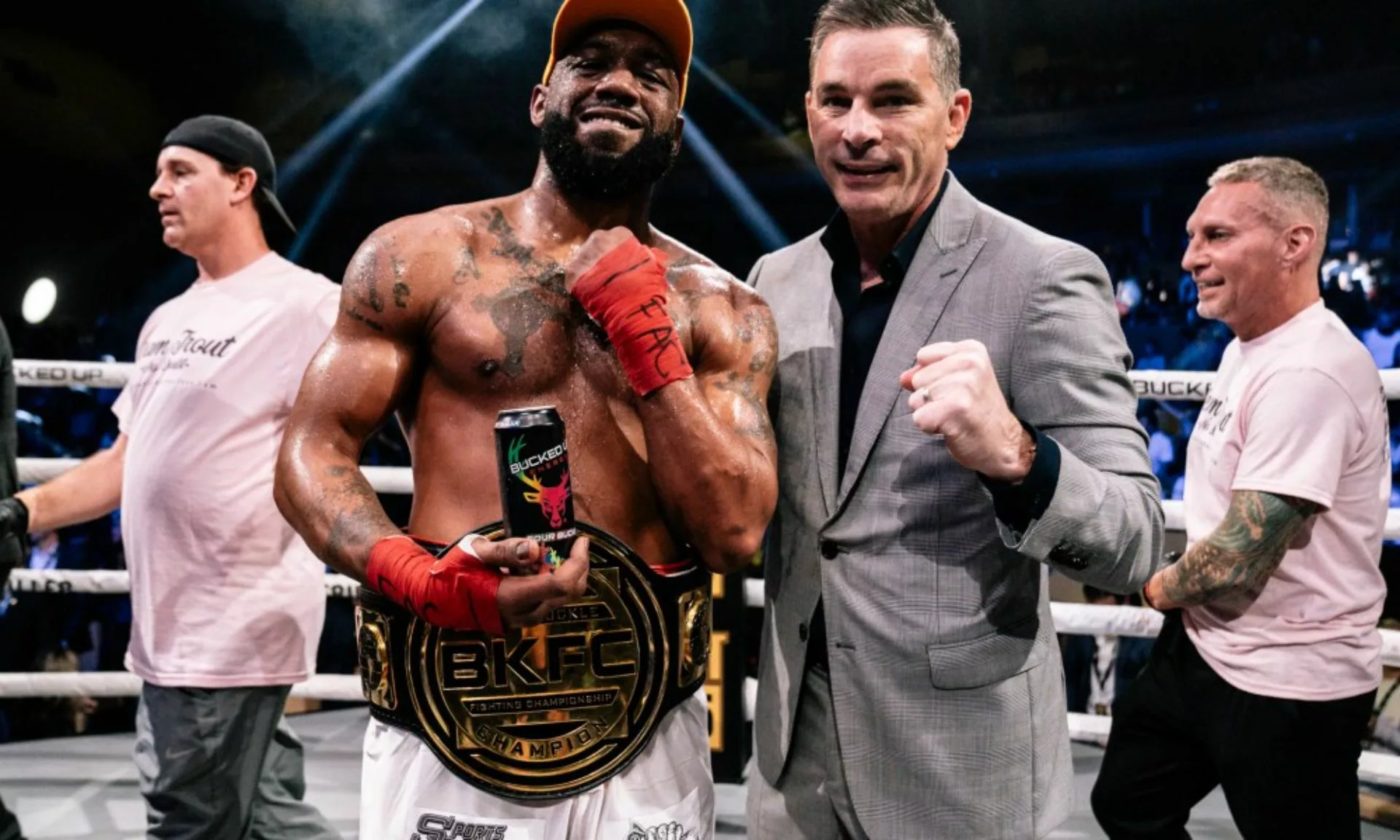 Trout Claims Vacant Bare Knuckle Fighting Championship Welterweight Title in Front of Record Crowd