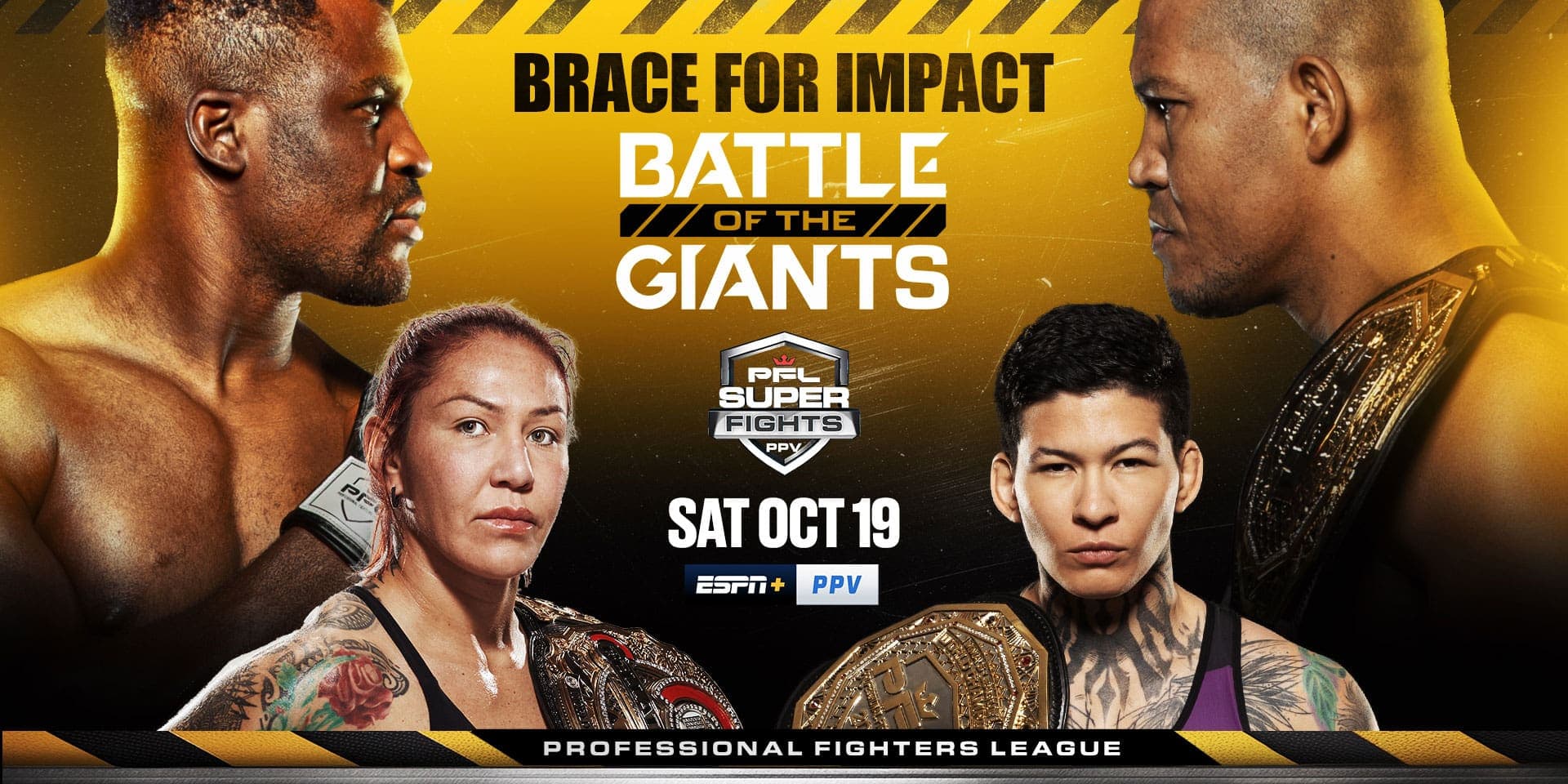 PFL Battle of Giants Betting Preview: Has Time Passed Francis Ngannou By?