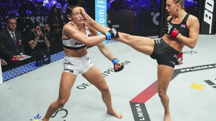 Dakota Ditcheva Clinches Top Spot in PFL Women’s Flyweight Playoffs With Impressive First-Round Finish