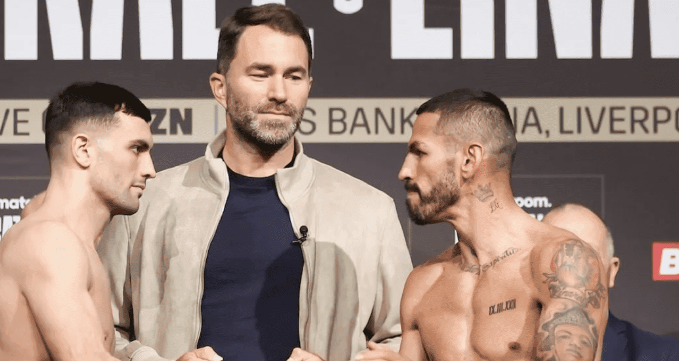 Catterall Vs. Linares Weigh-In Results
