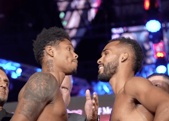 Shakur Stevenson And Edwin De Los Santos Both Make Weight