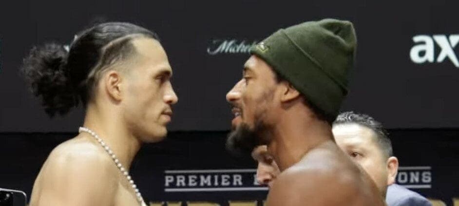 David Benavidez And Demetrius Andrade Both Make Weight; Jermall Charlo Comes In Over The Limit