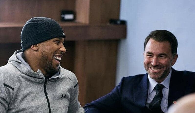 Eddie Hearn Confirms That Wilder Made A $50 Million Offer To AJ