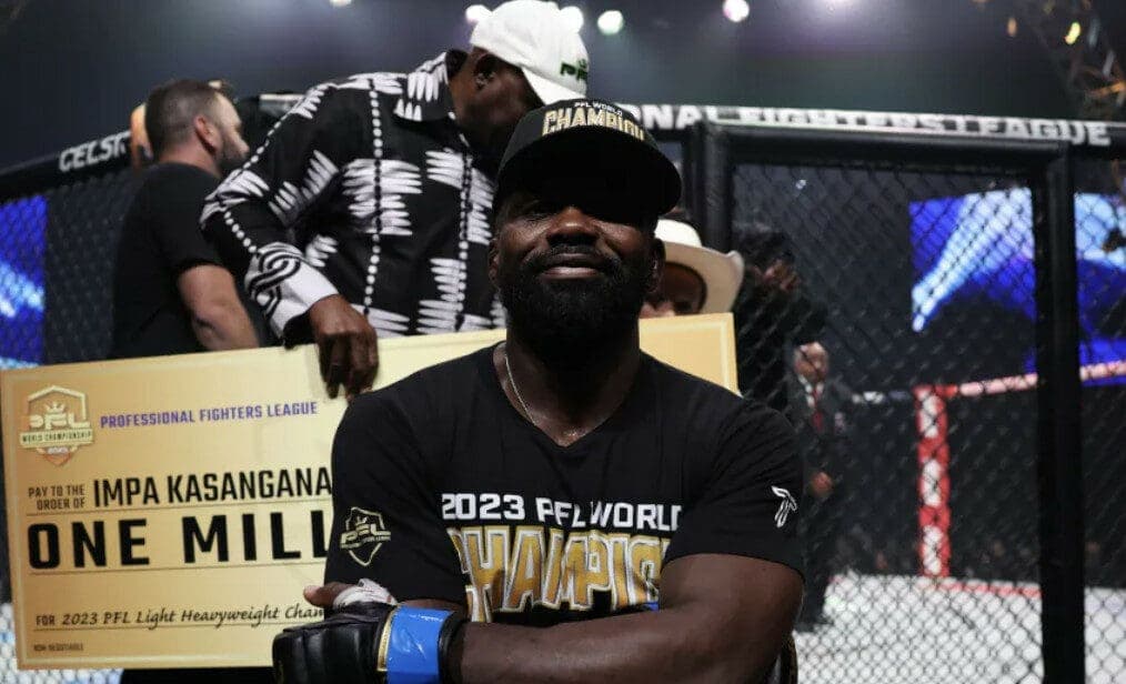 Impa Kasanganay Calls Out Ngannou Following PFL Title Victory
