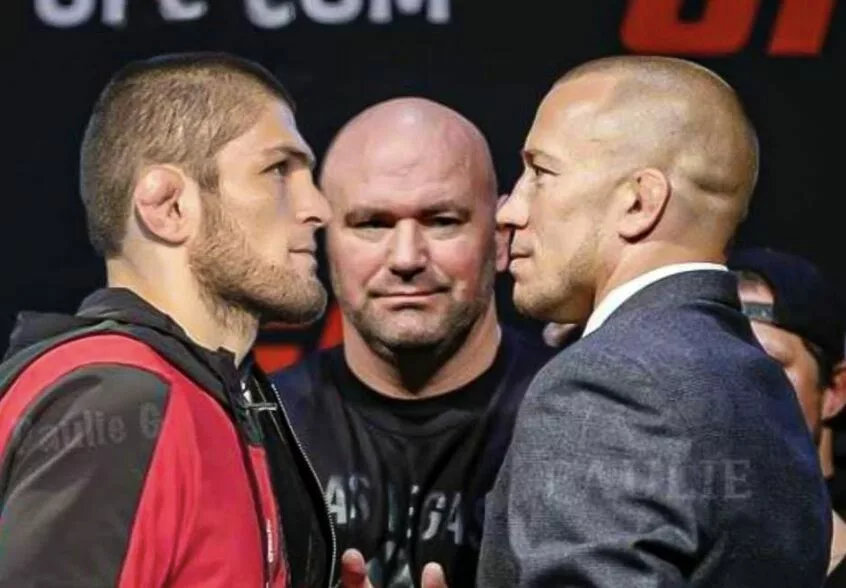 GSP Says He Would Beat Khabib – ‘Beat Him All The Time'