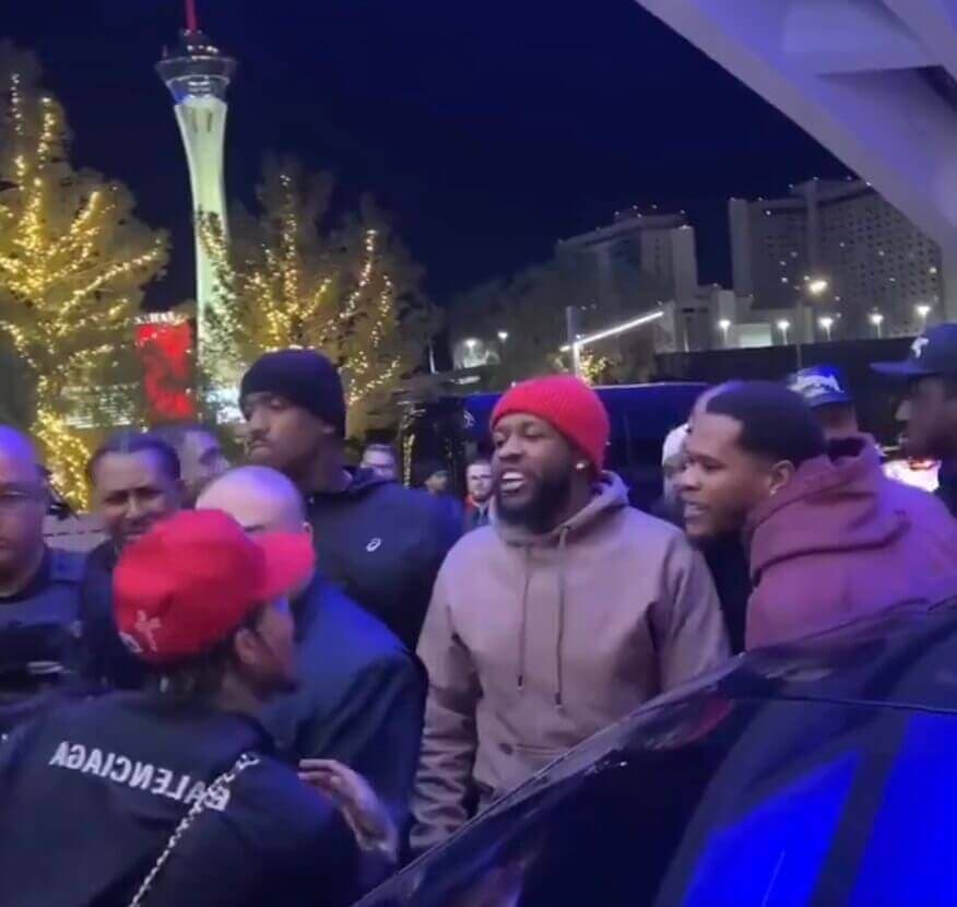 Tank Davis Confronts Devin Haney; Separated By Security – ‘Tank Had Haney Scared'