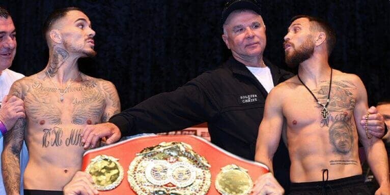 Loma And Kambosos Separated During Intense Weigh-In