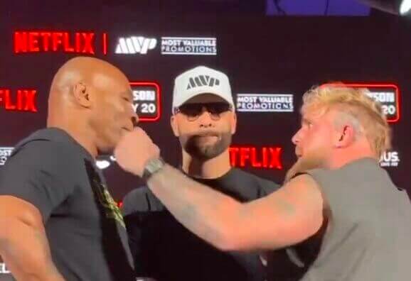 Jake Paul And Mike Tyson Trade Heated Insults In Presser – ‘Put Tyson To Sleep'