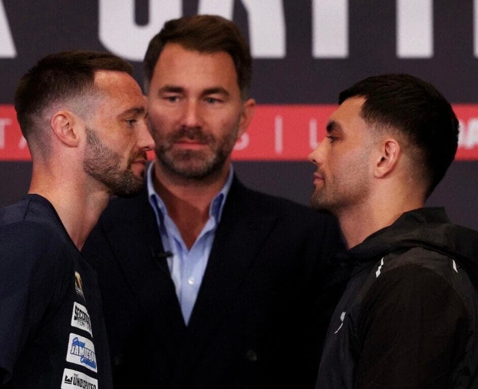 Taylor And Catterall Have An Intense Face-Off In Their Final Presser