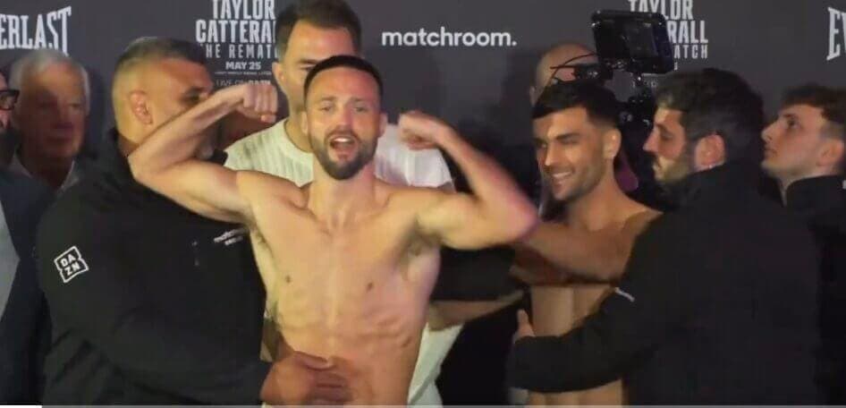Taylor And Catterall Ready For War After Final Weigh-In