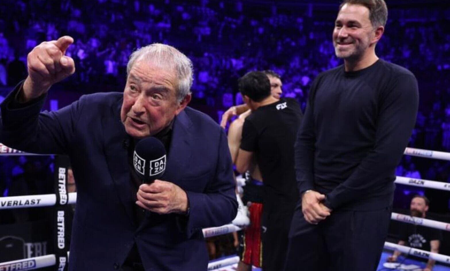 Fans Slam Bob Arum’s Outburst Following Taylor-Catterall – ‘Uncle Bob, Time For You To Retire'