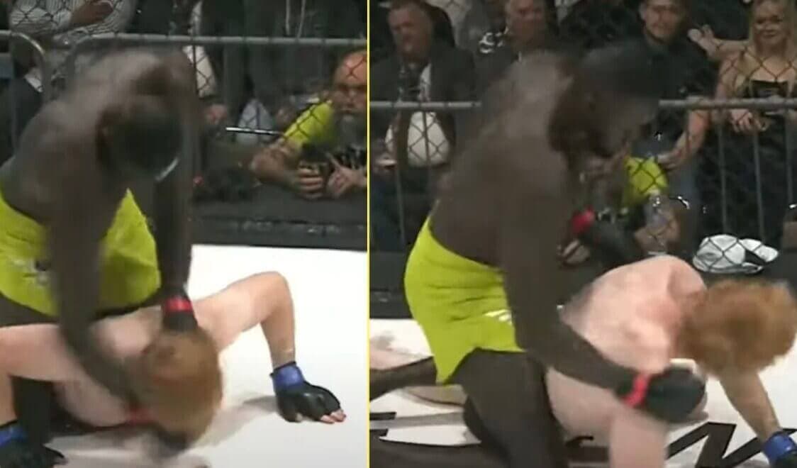 Ed Sheeran Look-Alike Taps Out In MMA Bout