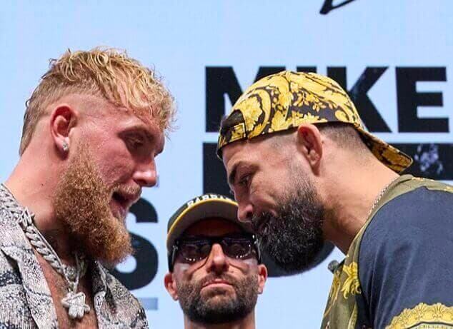 Jake Paul And Mike Perry Trade Insults During Final Presser – ‘You Got Beat By Love Island Boy'