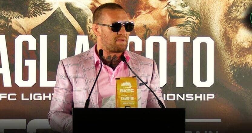 McGregor Calls Jake Paul A ‘Dweeb,' Says He'll ‘Slap' Topuria During BKFC Presser