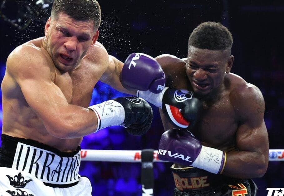 Christian Mbilli Defeats An Injured Sergiy Derevyanchenko; Fans Not Impressed