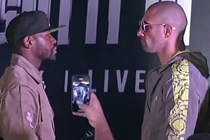 Mayweather And Gotti Square Up – ‘He Has To Get Knocked Out'