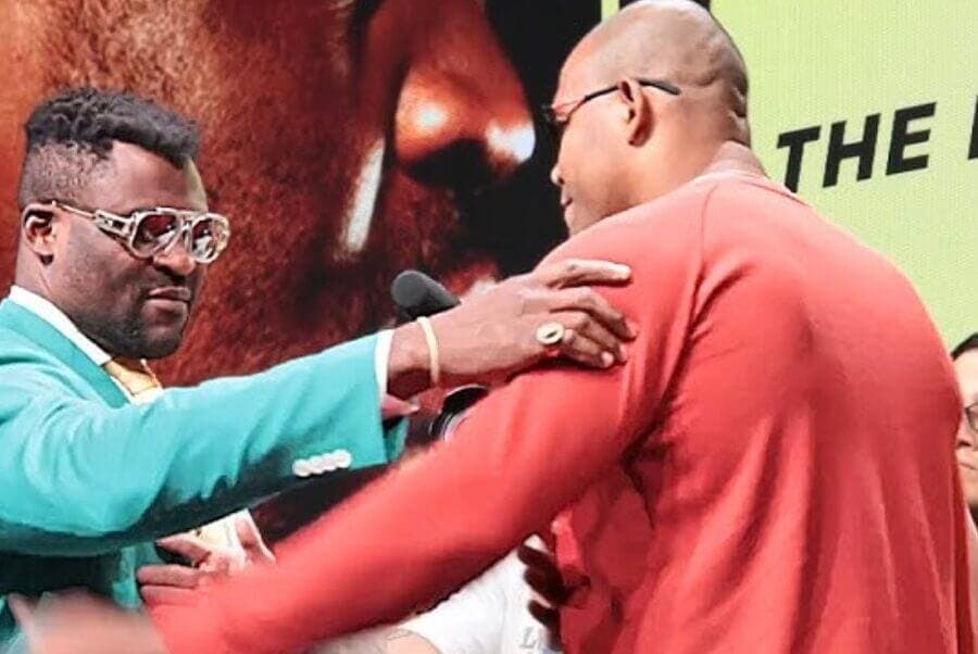 Ngannou And Ferreira Face Off – ‘He Has A Big Problem Ahead Of Him'