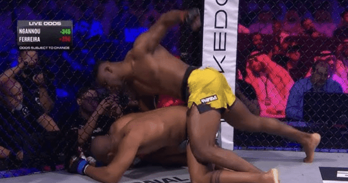 Ngannou KOs Ferreira In Round 1 On PFL Debut, Dedicates Win To His Late Son
