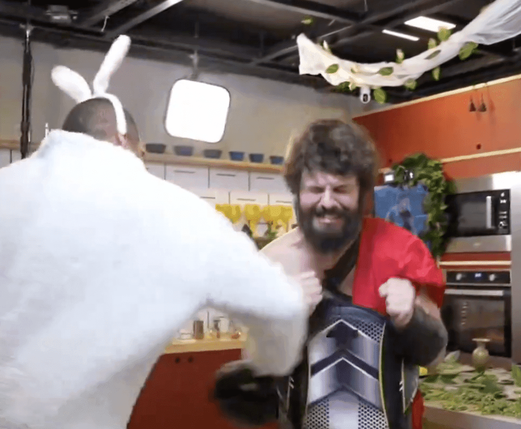 Alex Pereira Drops YouTuber With A Body Shot While Dressed As A Bunny