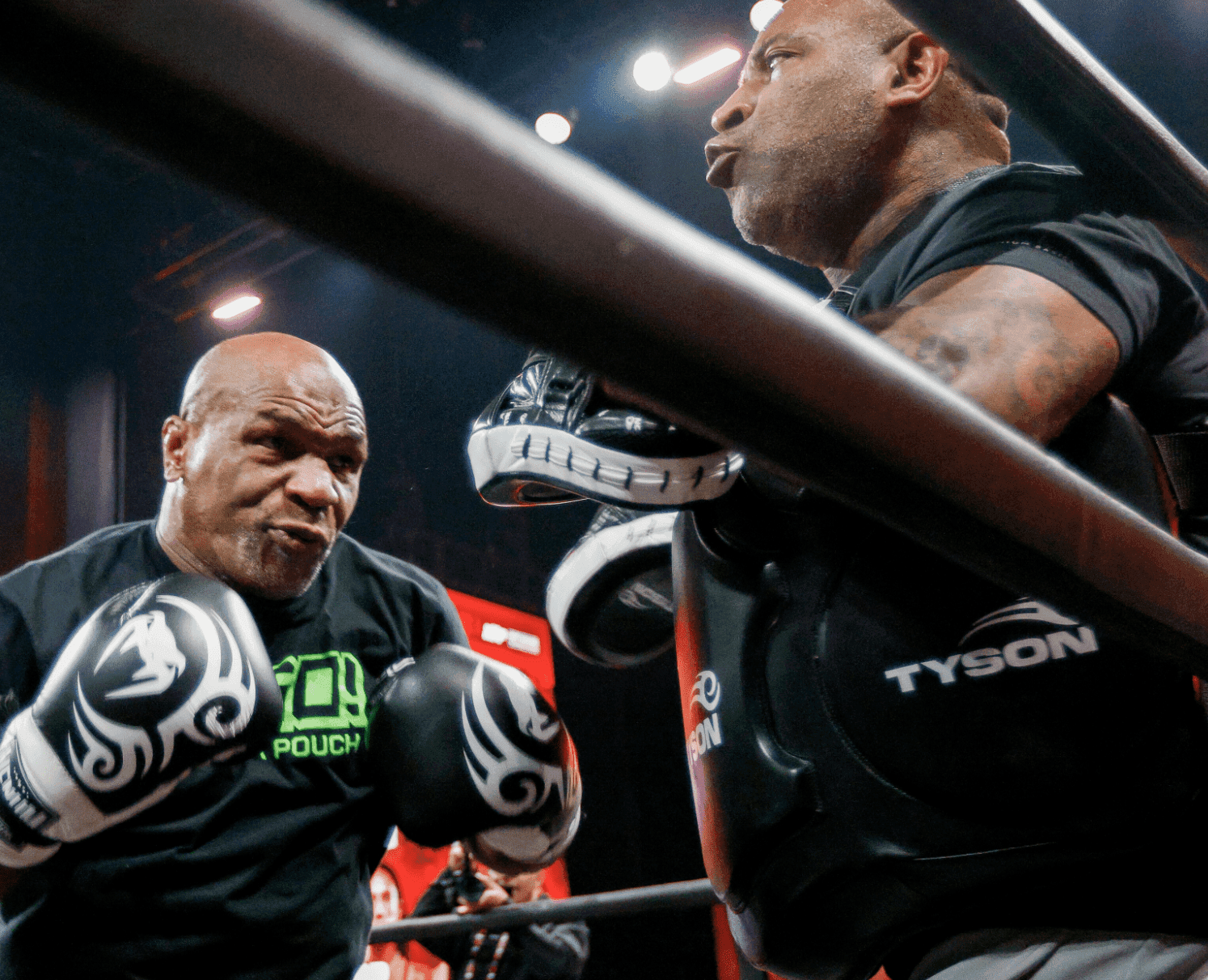 Mike Tyson Shows Off Speed And Explosiveness In Media Workout