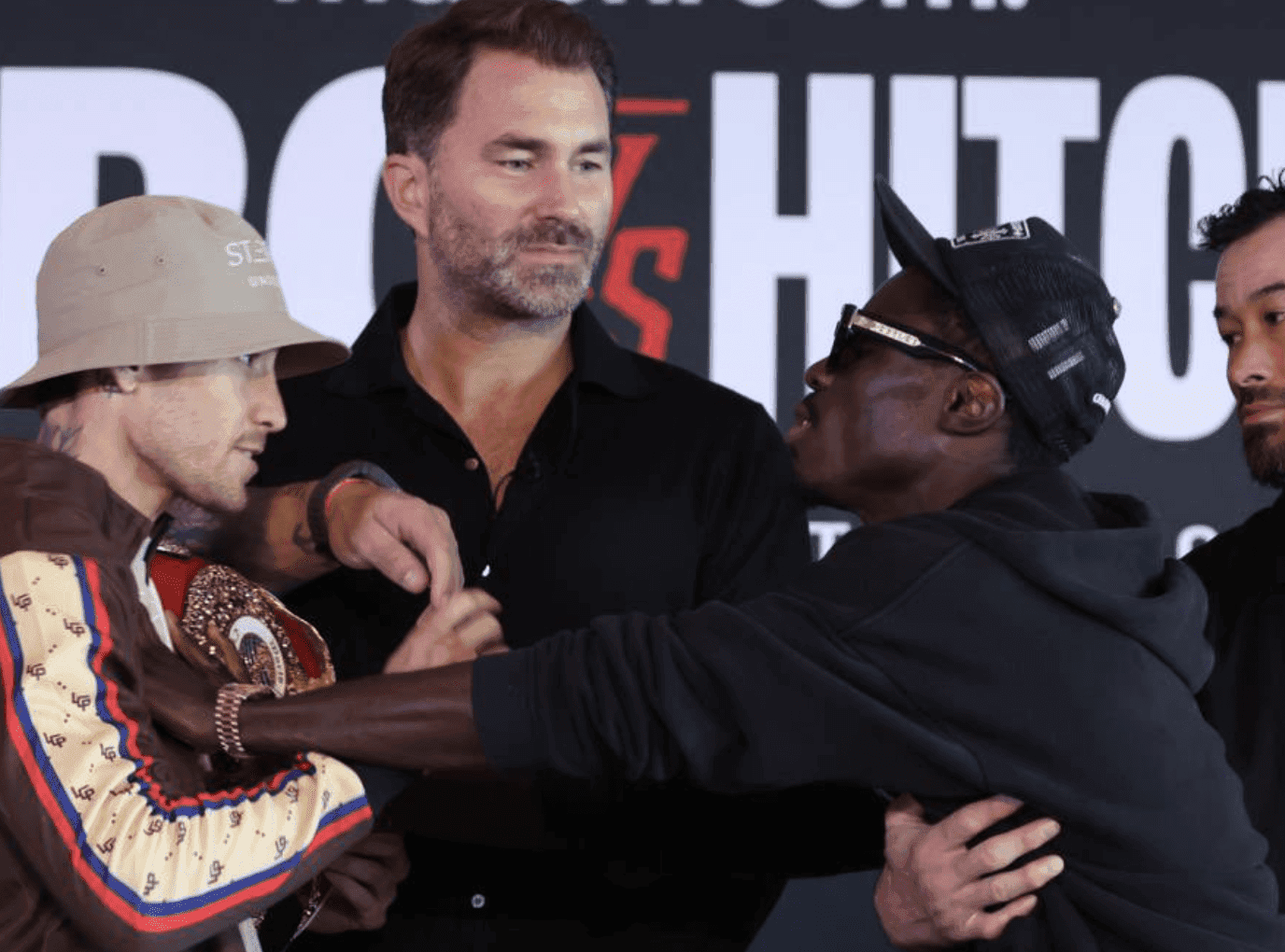 Paro And Hitchins Separated During Final Presser