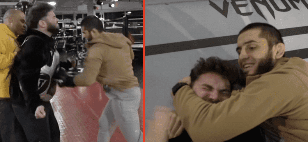 Islam Makhachev Drops Adin Ross With A Brutal Punch