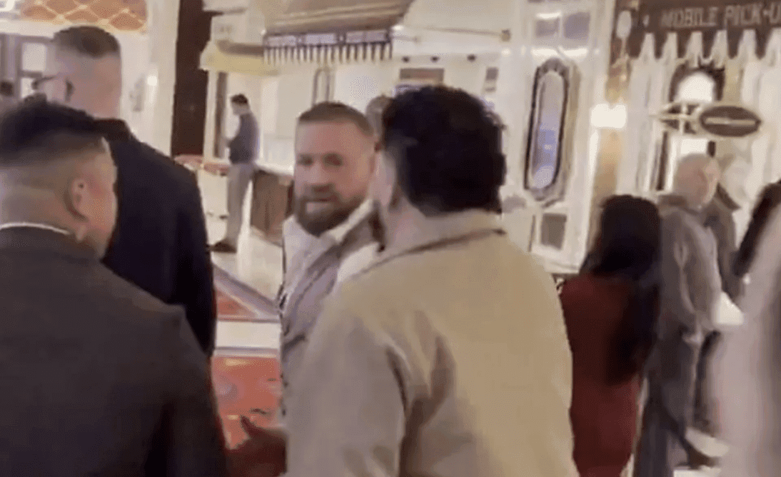 McGregor Spits At A Khabib Fan