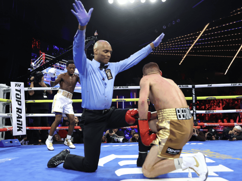 Keyshawn Davis Destroys Denys Berinchyk; Secures KO To Claim WBO Lightweight Title!