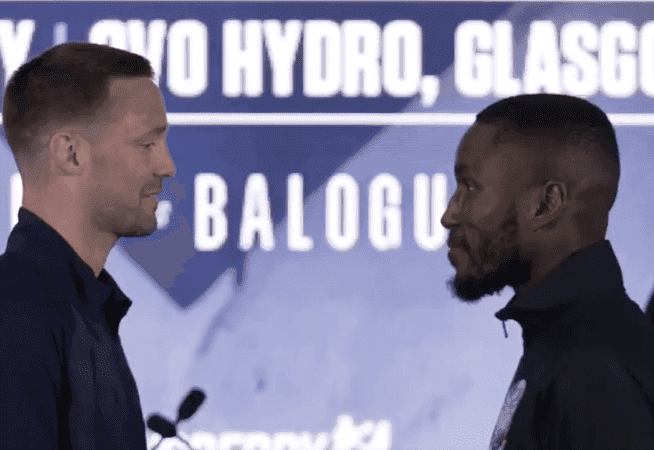 Taylor And Essuman Size Each Other Up