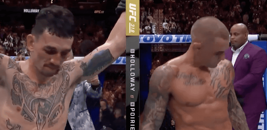 Holloway Spoils Poirier's Farewell