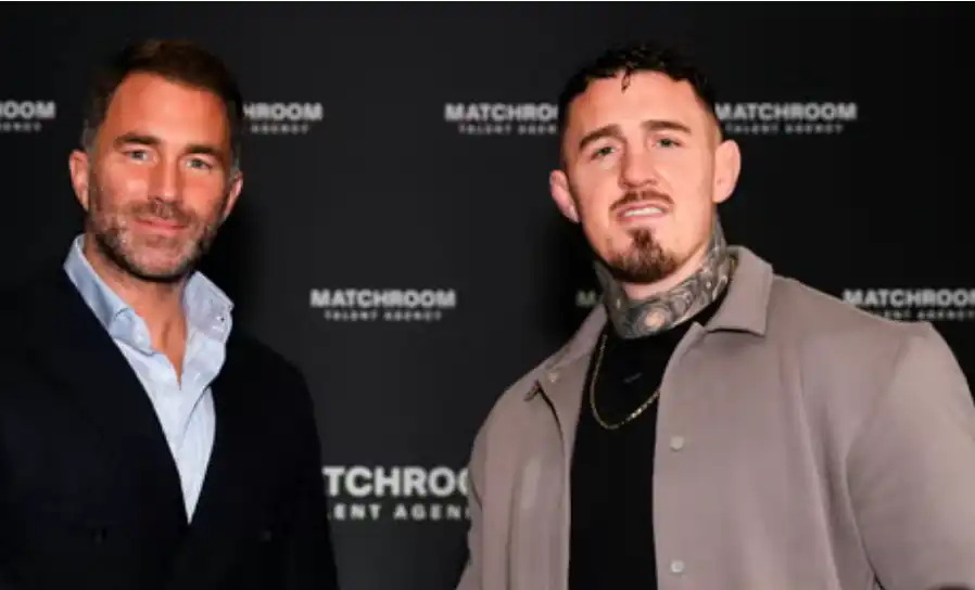 Aspinall's Leg Kick Challenge To Hearn