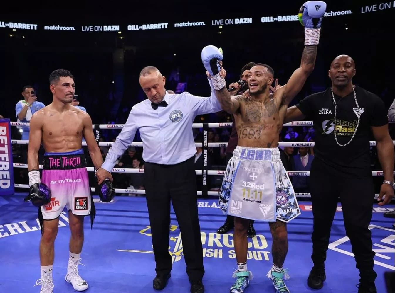 Zelfa Barrett Sets Sights On World Title Fight With Joe Cordina After Stopping Jordan Gill
