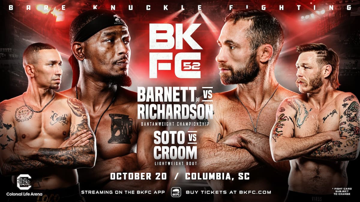 BKFC 52: Bantamweight Championship Decided in South Carolina