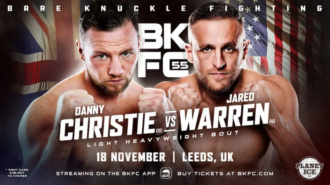 American Looks to Make Splash in UK During BKFC 55