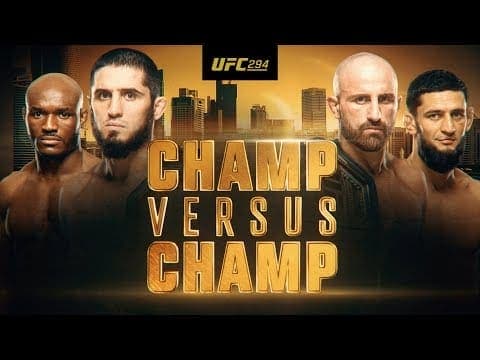 Surprise Rematch Between Volkanovski and Makhachev Will Highlight UFC 294