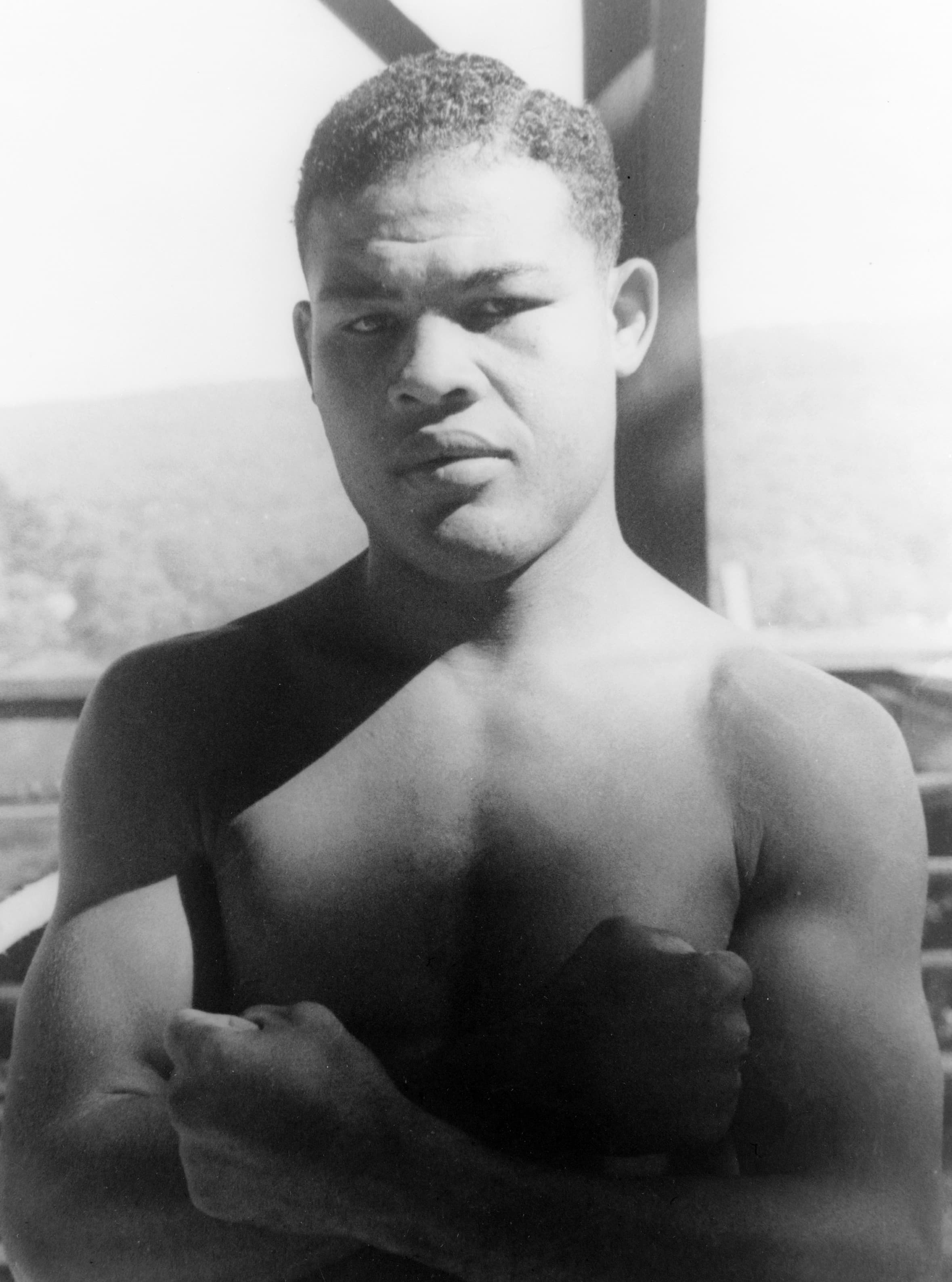 Joe Louis portrait