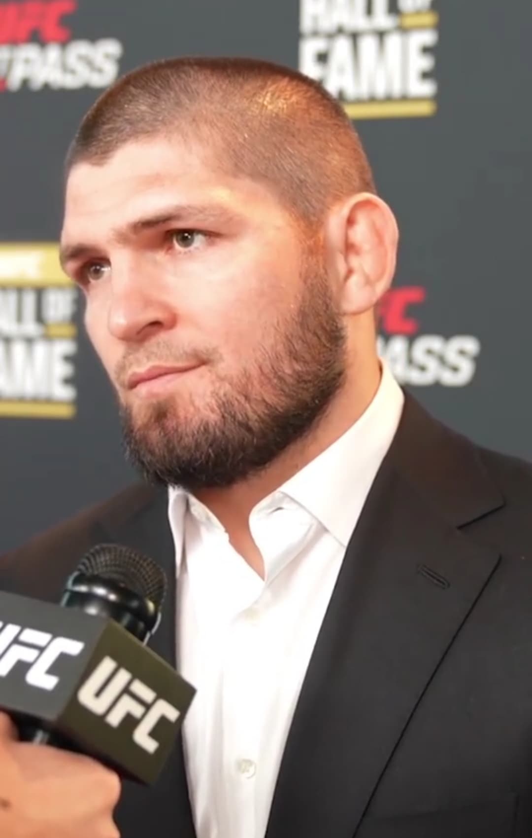 Khabib Nurmagomedov portrait