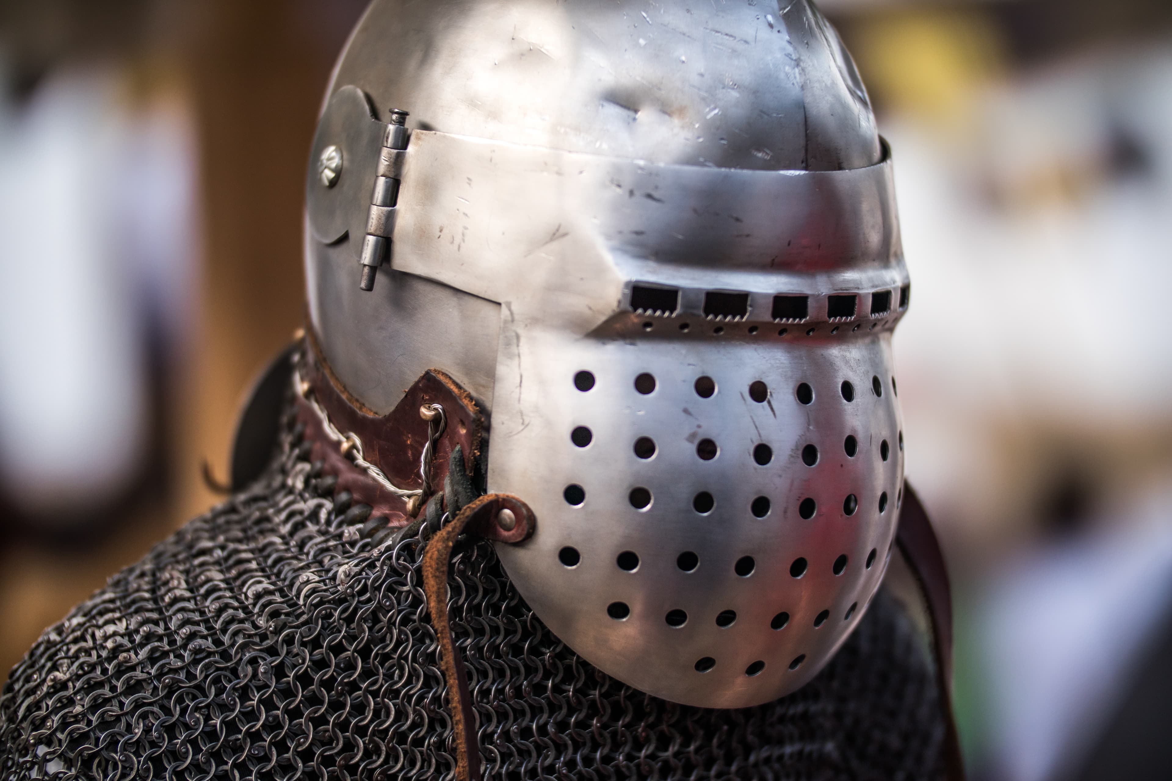 Armored combat (sport) portrait