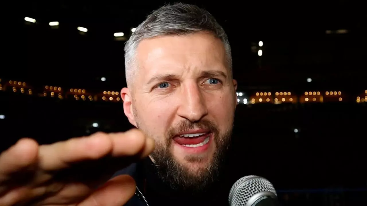 Carl Froch Slams Frank Warren For Claiming He Ducked Joe Calzaghe