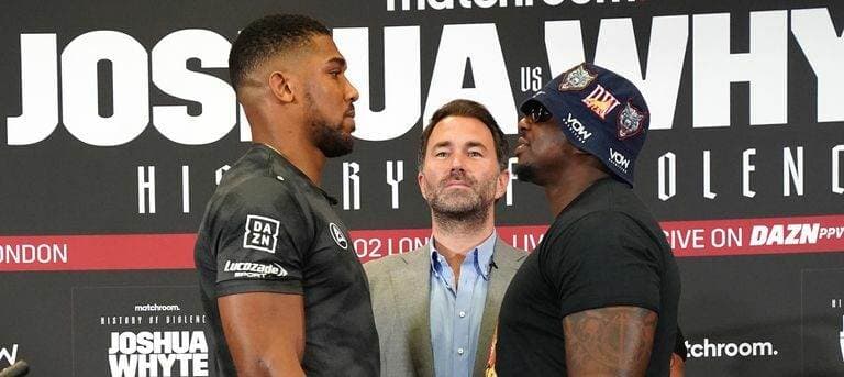Joshua Slams Fury, Whyte Hits Backs, Eddie Hearn Defends Pay-Per-View