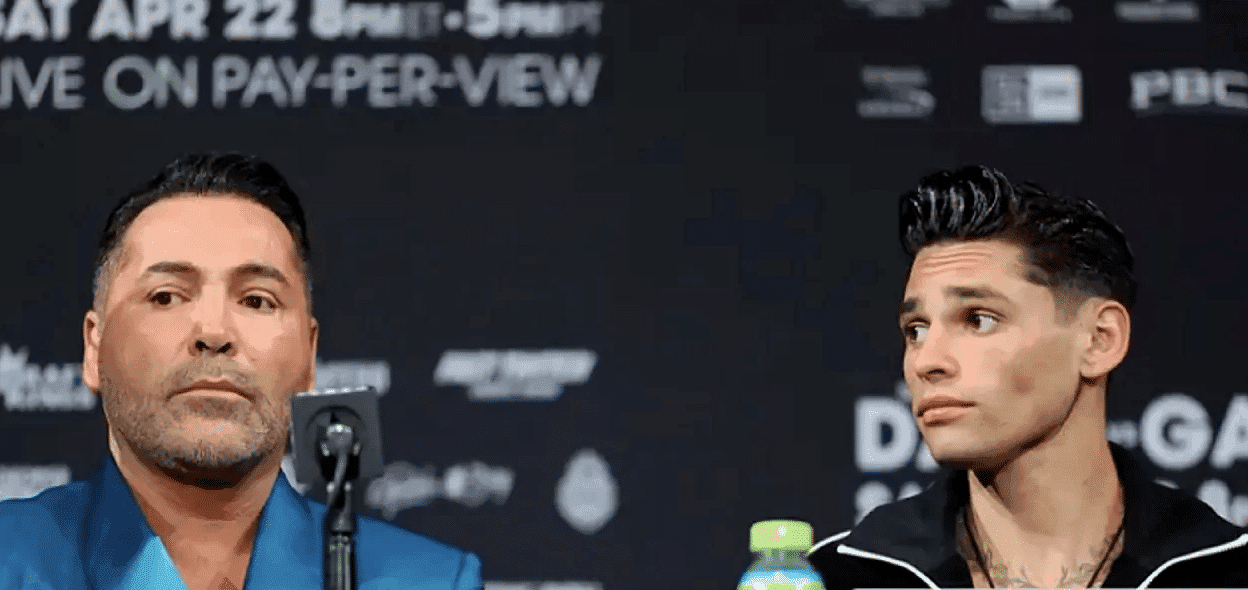 Oscar De La Hoya Sues Ryan Garcia After The Latter Alleges Contract Violations