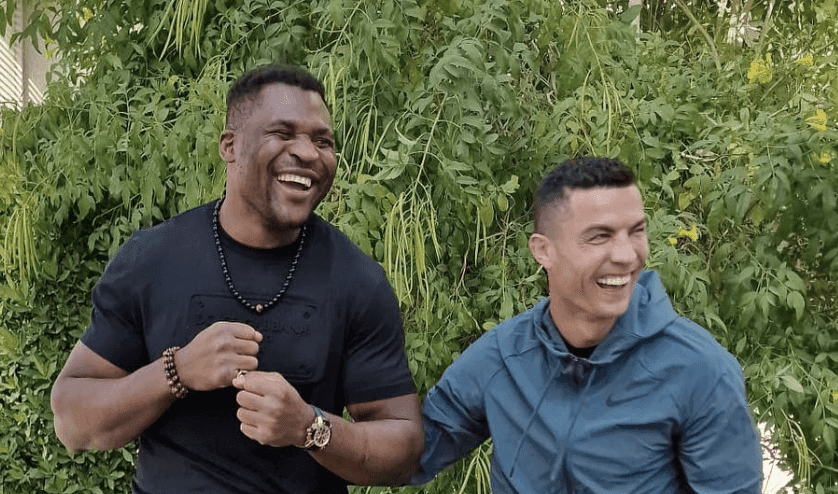 Cristiano Ronaldo Gifts Francis Ngannou An £87,000 Jacob & Co Watch