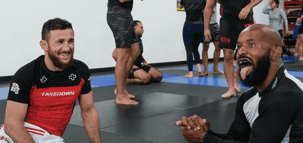 Demetrious Johnson And Merab Dvalishvili's Sparring