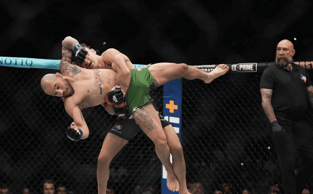 Diego Lopes Stops Jean Silva At UFC Noche